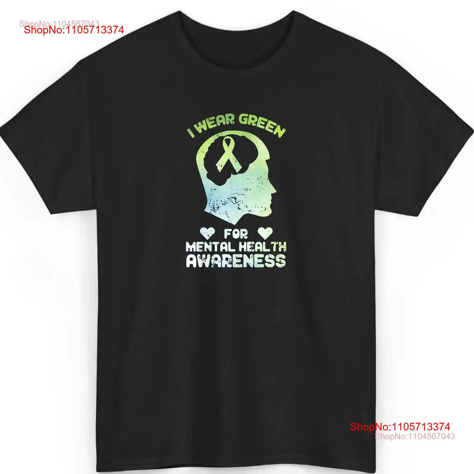 Health Wellness Mental Health - T-Shirt zur Aufklärung über psychische Gesundheit: