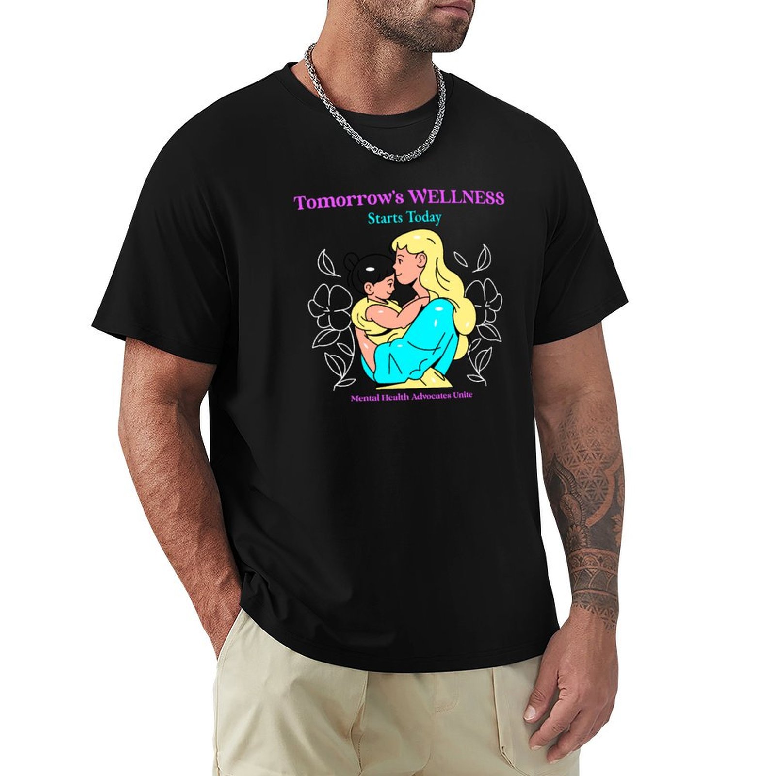 Health Wellness Mental Health - Das WELLNESS-T-Shirt für morgen beginnt noch