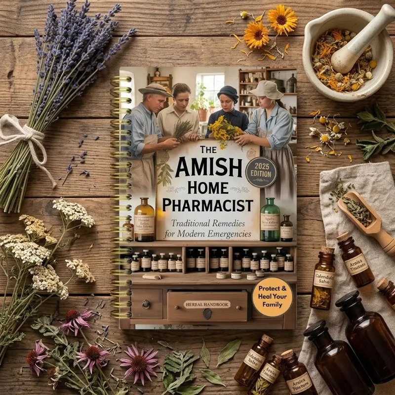 Health Wellness Lifestyle - Kräuterheilmittel-Handbuch Traditioneller Naturheilungs-Leitfaden Amish Home Pharmacy