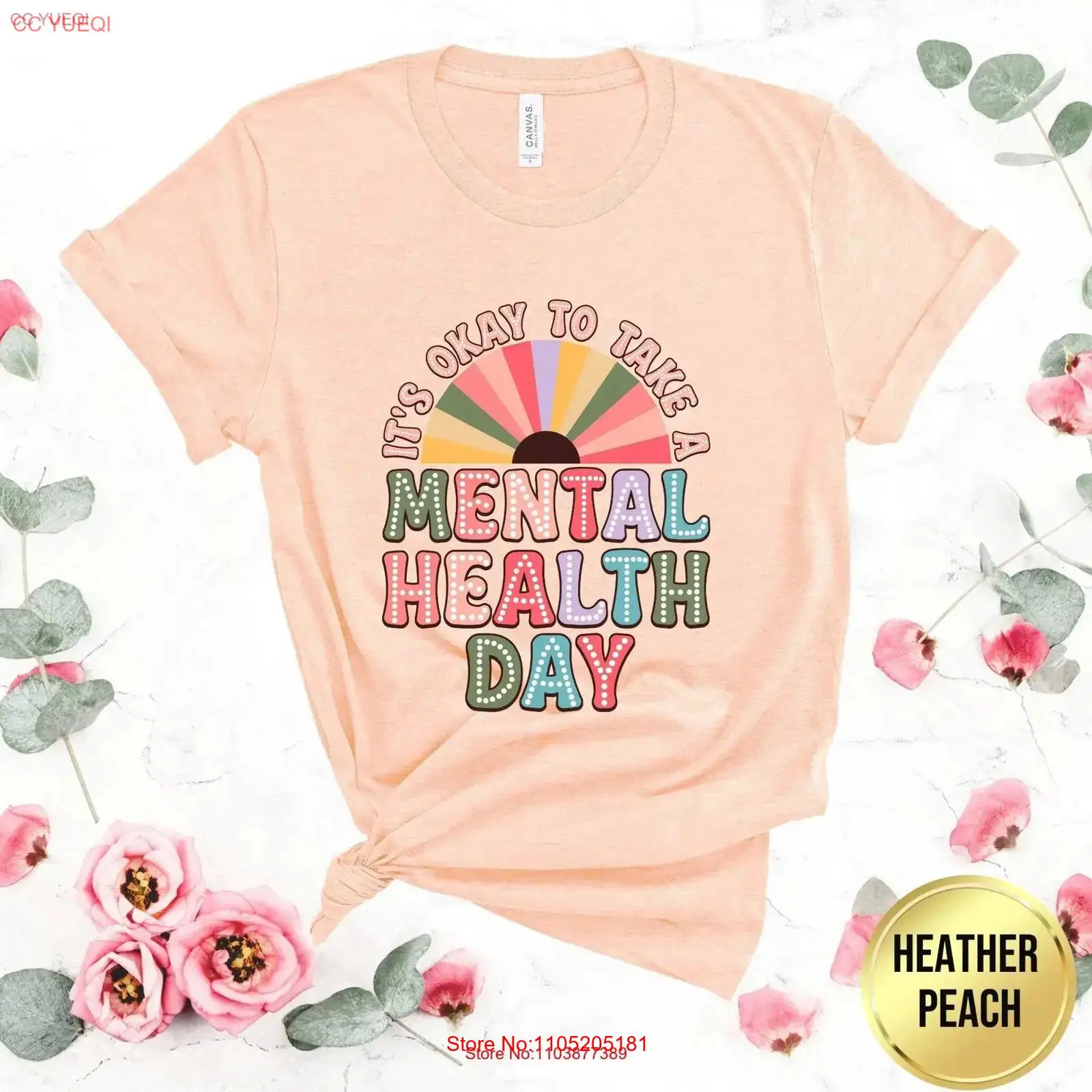 Health Wellness Mental Health - Sozialarbeiter EmpowermenT T-Shirt It's Okay to