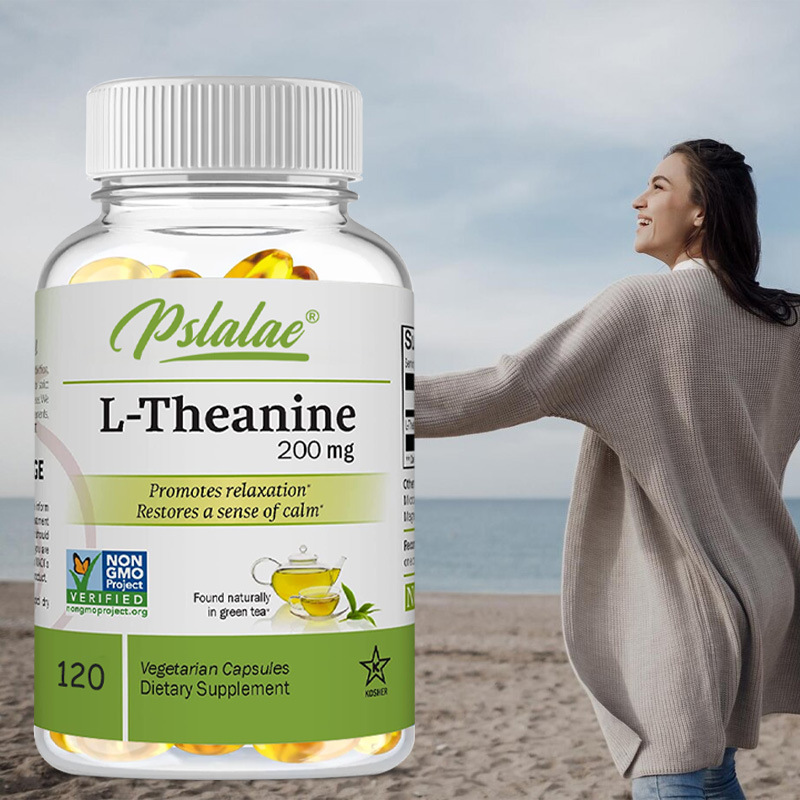 Health Wellness Mental Health - L-Theanin 200 mg – Entspannung, Stressabbau,