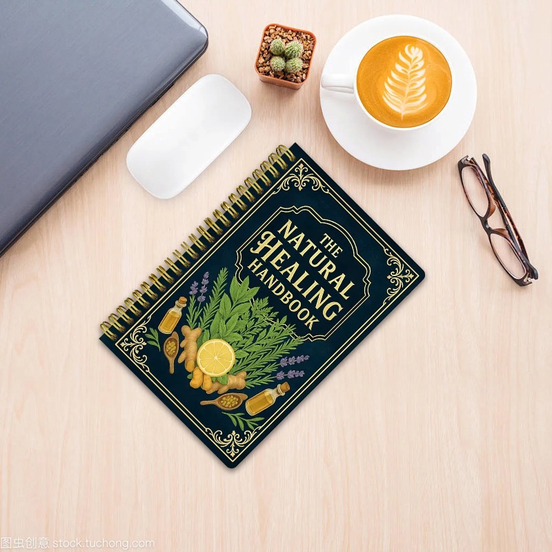 Health & Wellness Website - Natural Therapy Handbook, eine englische Version