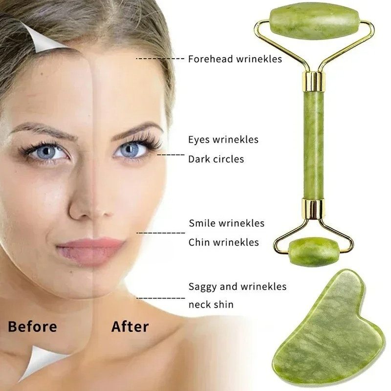 Natürliches Jade-Rollenmassage – Reflexology Foot Roller Bewertung und Preis