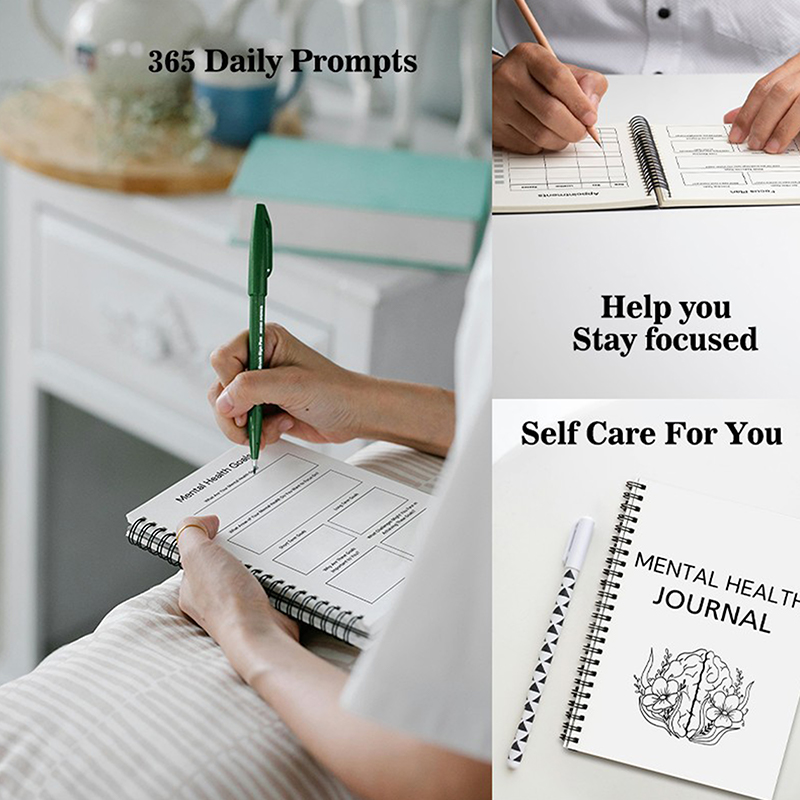 Neues Tagebuch für Psychische  – Health Wellness Mental Health Bewertung und Preis