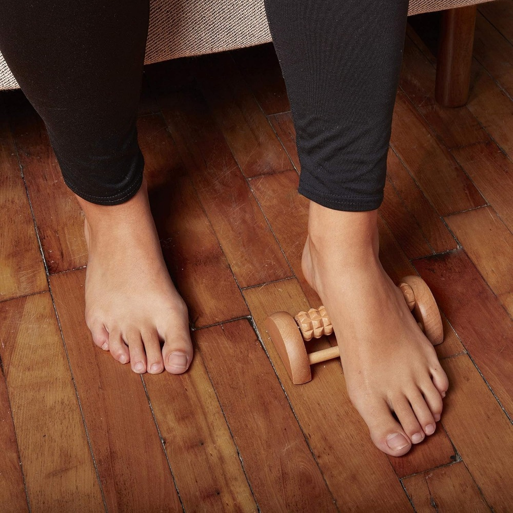 Fußreflexzonen-Roller, Handgeh – Reflexology Foot Roller Bewertung und Preis