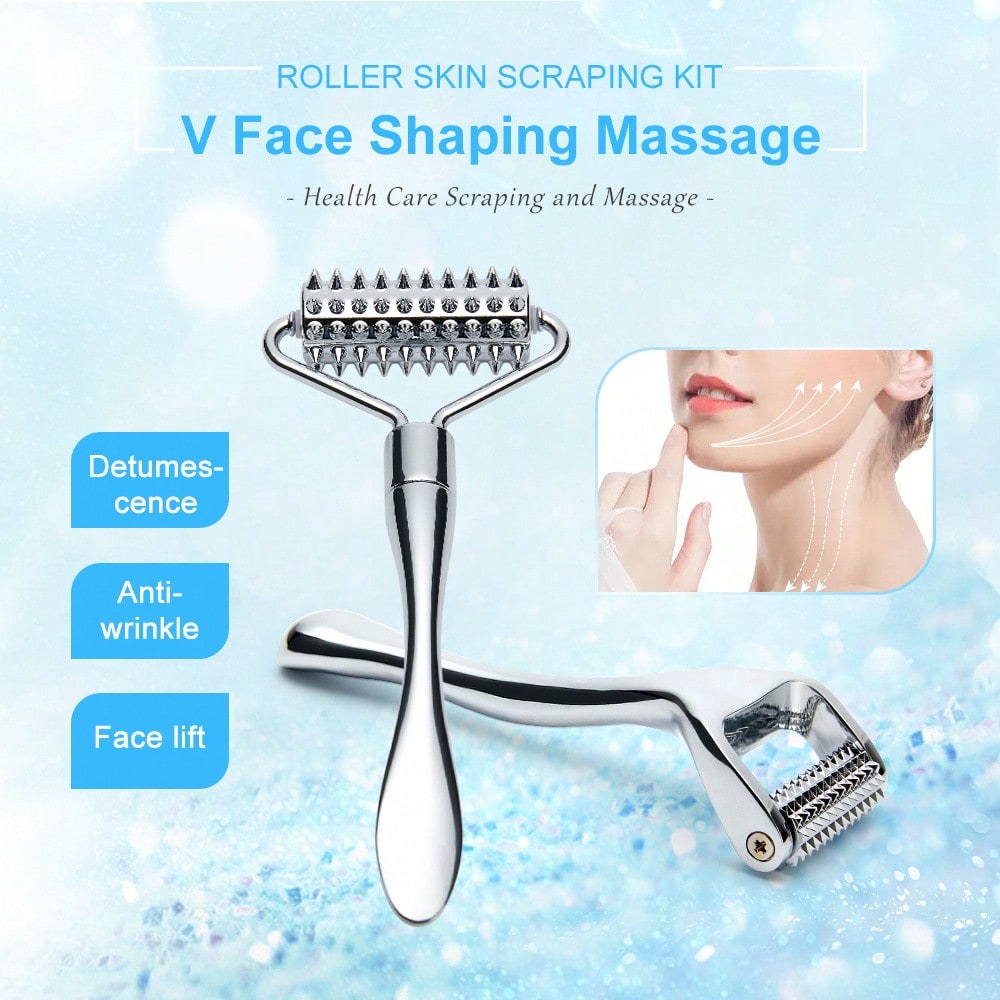 Edelstahl-Gesichtsmassagerolle – Reflexology Foot Roller Bewertung und Preis