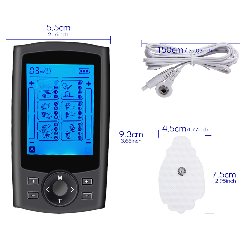 24 Modi TENS-Massagegerät EMS  – Tens Pain Relief Unit Bewertung und Preis