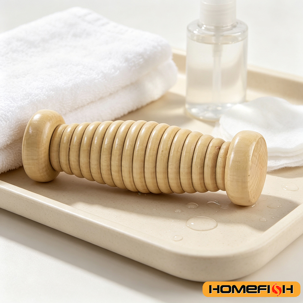 Holz-Massagegerät für Körper u – Reflexology Foot Roller Bewertung und Preis