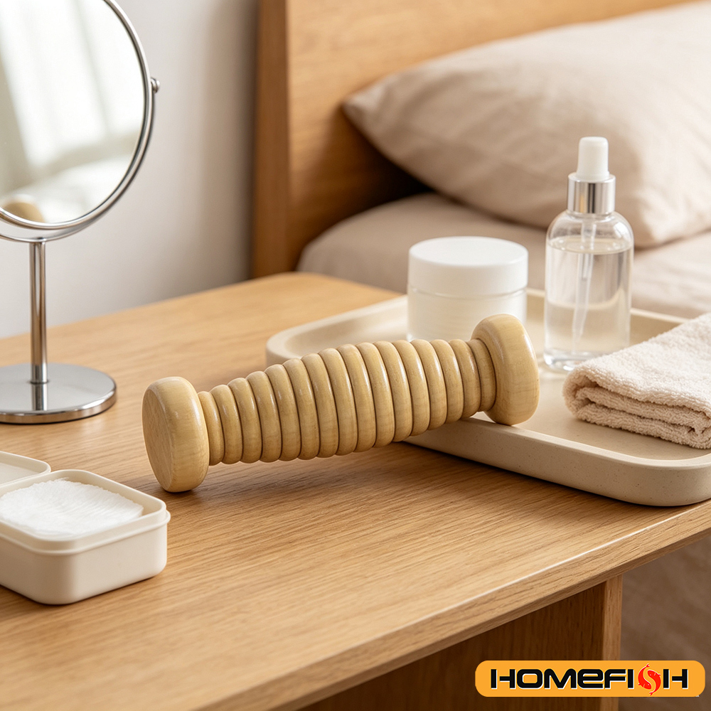Holz-Massagegerät für Körper u – Reflexology Foot Roller Bewertung und Preis
